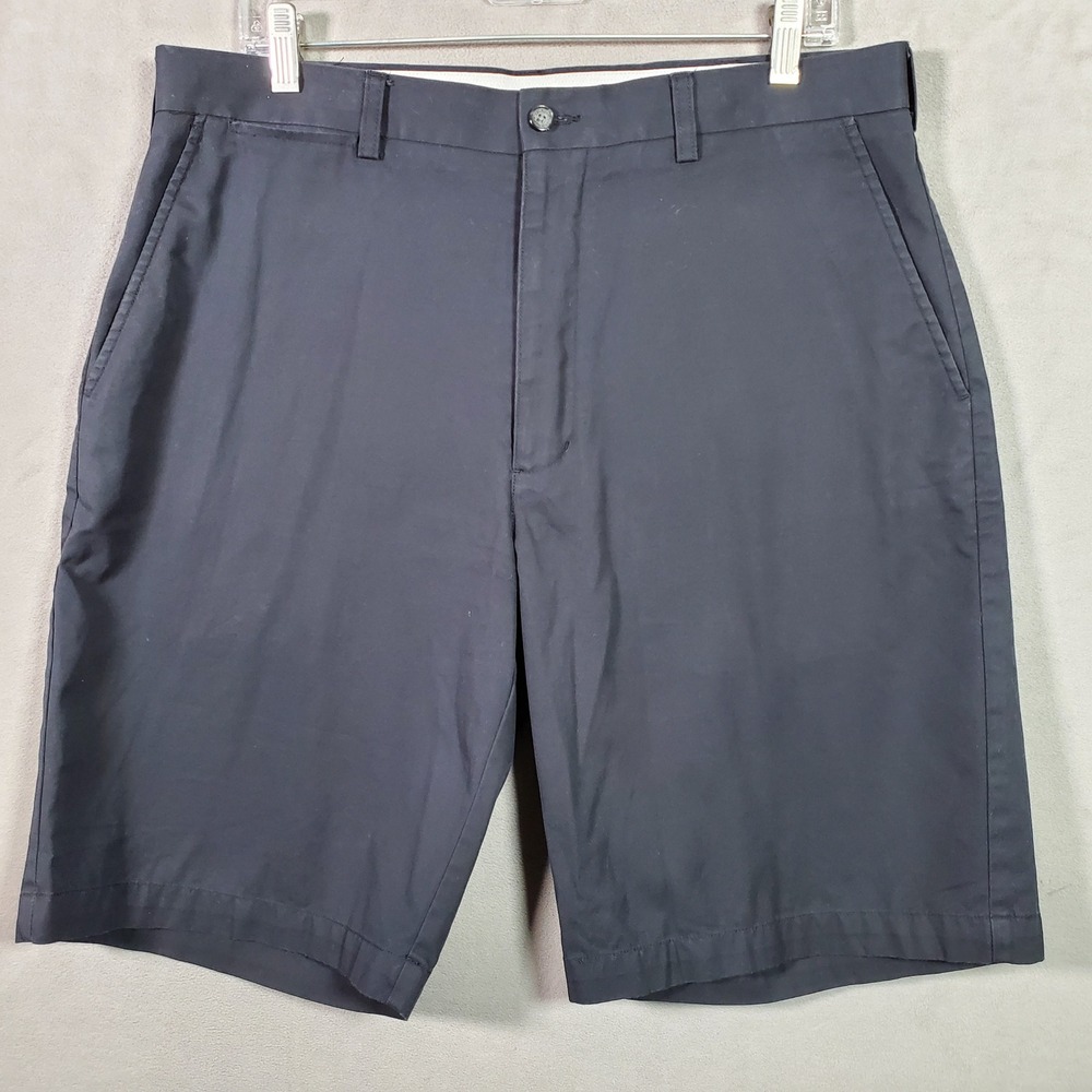 Callaway Golf Shorts Men 34‎ Black C-Tech Cotton Athletic Preppy Sporty Classic